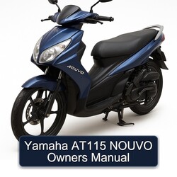 Yamaha Nouvo AT115 Owners Owner's Manual PDF