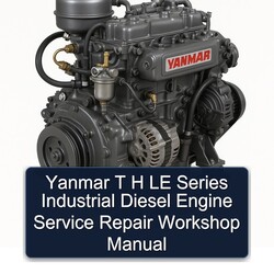 Yanmar T LE H Series Industrial Diesel Engine Service Repair Workshop Manual PDF