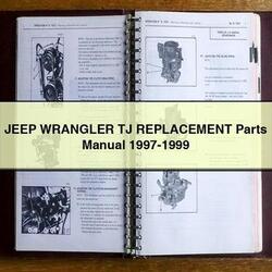 1997-1999 Jeep Wrangler TJ Replacement Parts Catalog PDF