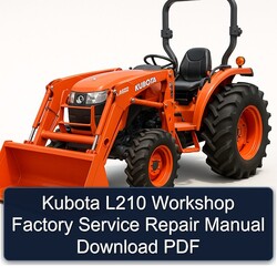 Kubota L210 Service Repair Workshop Manual PDF