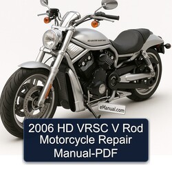 2006 Harley Davidson Vrsc HD V Rod Motorcycle Service Repair Workshop Manual PDF
