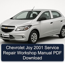 2001 Chevrolet Joy Service Repair Workshop Manual PDF