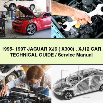 1995-1997 Jaguar XJ XJ6 ( X300) XJ12 CAR / Service Repair Workshop Manual PDF