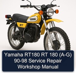 1990-1998 Yamaha RT Models RT180 180 ( -g) Service Repair Workshop Manual PDF