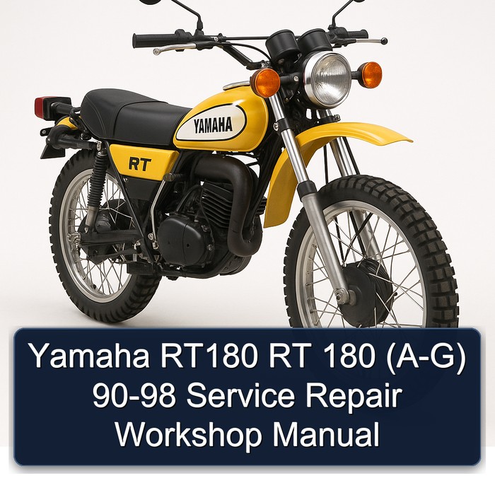 1990-1998 Yamaha RT Models RT180 180 ( -g) Service Repair Workshop Manual PDF