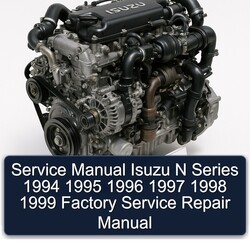 1994-1999 Isuzu N Series Service Repair Workshop Manual PDF