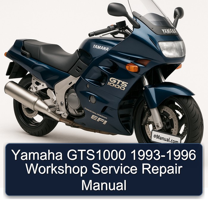 1993-1996 Yamaha GTS1000 Service Repair Workshop Manual PDF