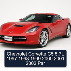 Chevrolet Corvette C5 5.7L 1997 1998 1999 2000 2001 2002 Par