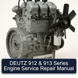 Deutz 912 913 Series Engine Service Repair Workshop Manual PDF