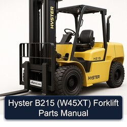 Hyster B215 (W45XT) Forklift Parts Catalog PDF