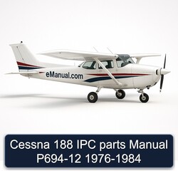 1976-1984 Cessna 188 IPC Parts P694-12 Catalog PDF
