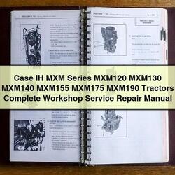Case IH MXM Series MXM120 MXM130 MXM140 MXM155 MXM175 MXM190 Tractors Service Repair Workshop Manual PDF