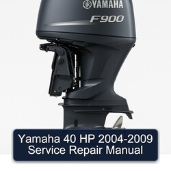 2004-2009 Yamaha 40 HP Service Repair Workshop Manual PDF