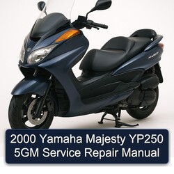 2000 Yamaha Majesty YP250 5GM Service Repair Workshop Manual PDF