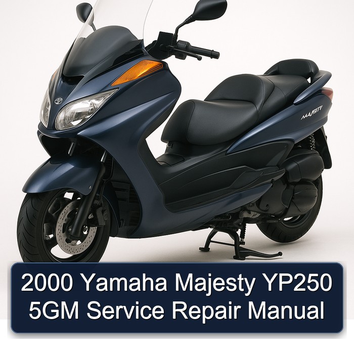 2000 Yamaha Majesty YP250 5GM Service Repair Workshop Manual PDF
