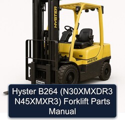 Hyster B264 (n30xmxdr3 N45xmxr3) Forklift Parts Catalog PDF