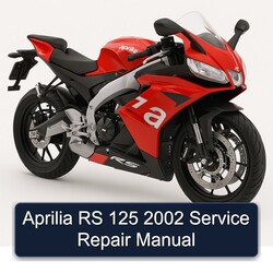 2002 Aprilia RS Models 125 Service Repair Workshop Manual PDF