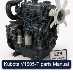 Kubota V1505-T Parts Catalog PDF