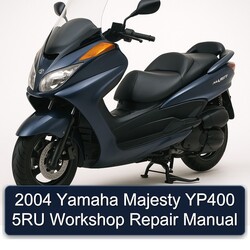 2004 Yamaha Majesty YP400 5RU Service Repair Workshop Manual PDF