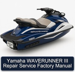 Yamaha Waverunner III Service Repair Workshop Manual PDF