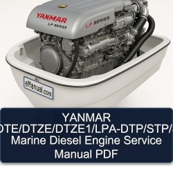 Yanmar 6lp-dte/dtze/dtze1/lpa-dtp/stp/stze Marine Diesel Engine Service Repair Workshop Manual PDF