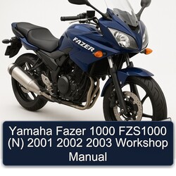 2001-2003 Yamaha Fazer 1000 FZS1000 (N) Service Repair Workshop Manual PDF