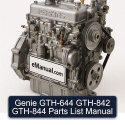 Perkins 102 5 Genie GTH-644 GTH-842 GTH-844 Parts Catalog PDF