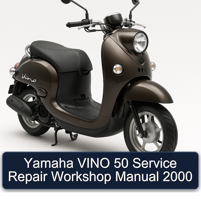 2000 Yamaha Vino Service Repair Workshop Manual PDF