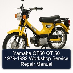 1979-1992 Yamaha QT50 MA50 QT 50 Service Repair Workshop Manual PDF