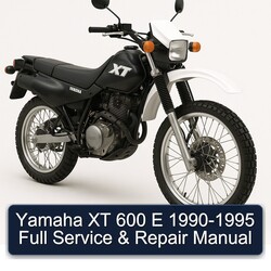 1990-1995 Yamaha XT Models 600 E Service Repair Workshop Manual PDF