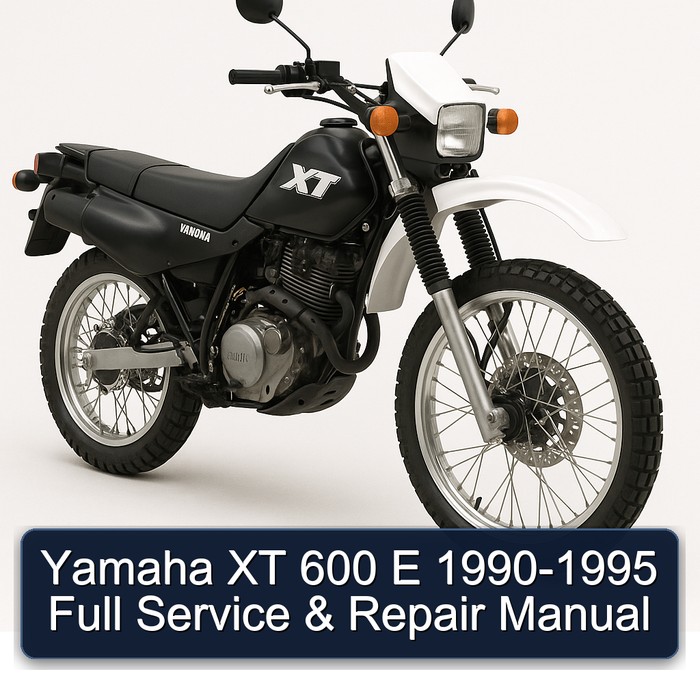 1990-1995 Yamaha XT Models 600 E Service Repair Workshop Manual PDF