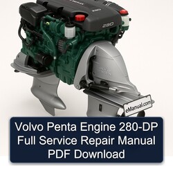 Volvo Penta Engine 280-DP Service Repair Workshop Manual PDF
