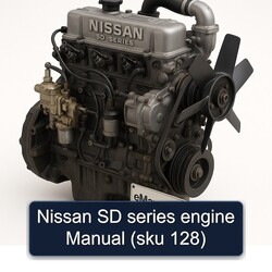 Nissan SD Series Engine (sku 128) Service Repair Workshop Manual PDF