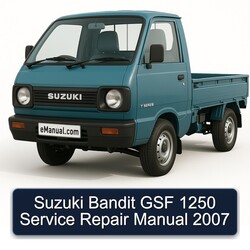 2007 Suzuki T Series Bandit GSF 1250 Service Repair Workshop Manual PDF