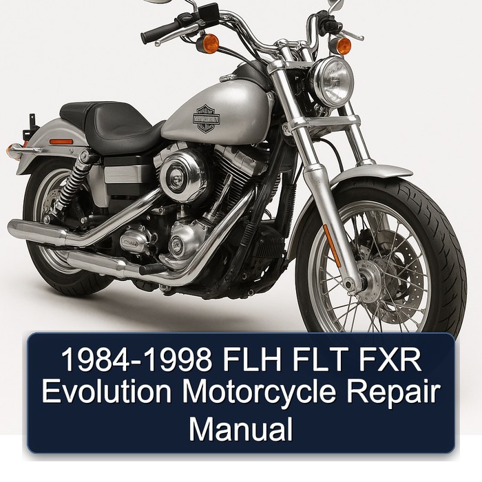 1984-1998 Flh Flt Fxr Evolution Motorcycle Service Repair Workshop Manual PDF