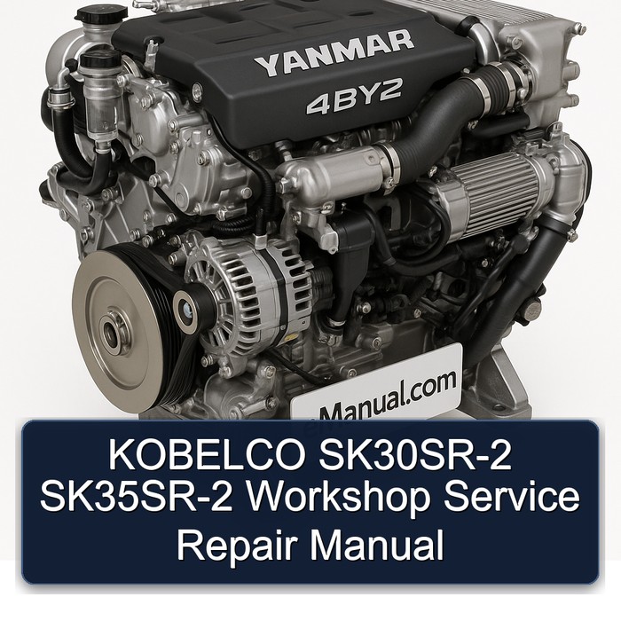 Yanmar 4 BY 2 Kobelco Sk30sr-2 Sk35sr-2 Service Repair Workshop Manual PDF