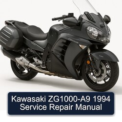 1994 Kawasaki Concours Models Zg1000-a9 Service Repair Workshop Manual PDF