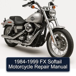 1984-1999 Harley Davidson Softail Fx Motorcycle Service Repair Workshop Manual PDF