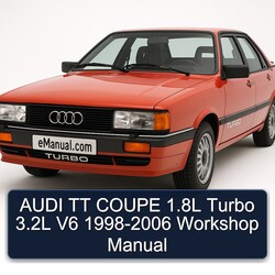 1998-2006 Audi Turbo TT Coupe 1.8l 3.2l V6 Service Repair Workshop Manual PDF