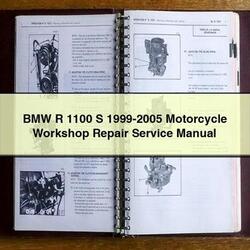 1999-2005 BMW R 1100 S - Motorcycle Service Repair Workshop Manual PDF