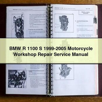 1999-2005 BMW R 1100 S - Motorcycle Service Repair Workshop Manual PDF