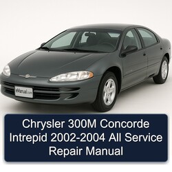 2002-2004 Chrysler Intrepid 300M Concorde - All Service Repair Workshop Manual PDF