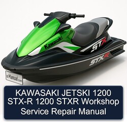 Kawasaki Jetski 1200 STX-R Stxr Service Repair Workshop Manual PDF