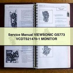 Viewsonic GS773 Vcdts21470-1 Monitor Service Repair Workshop Manual PDF