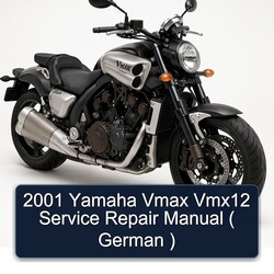 2001 Yamaha Vmax VMX12 ( German ) Service Repair Workshop Manual PDF