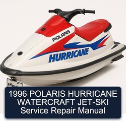 1996 Polaris Hurricane Watercraft JET-SKI Service Repair Workshop Manual PDF