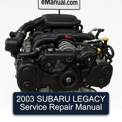 2003 Subaru Legacy Service Repair Workshop Manual PDF