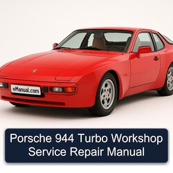 Porsche 944 Turbo Service Repair Workshop Manual PDF