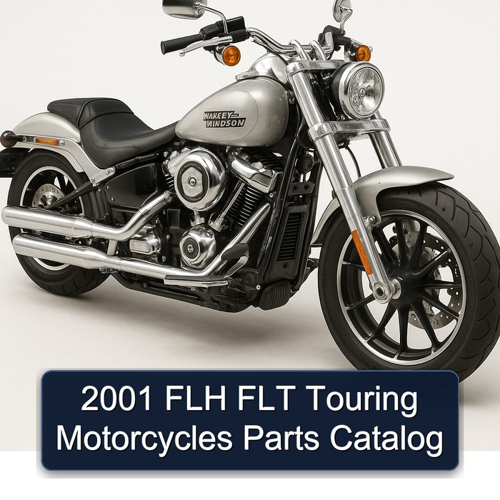 2001 Harley Davidson Touring FLH FLT Motorcycles Parts Catalog PDF