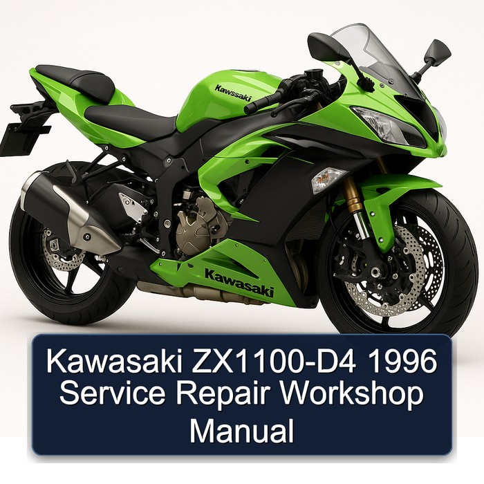 1996 Kawasaki ZX Models Zx1100-d4 Service Repair Workshop Manual PDF